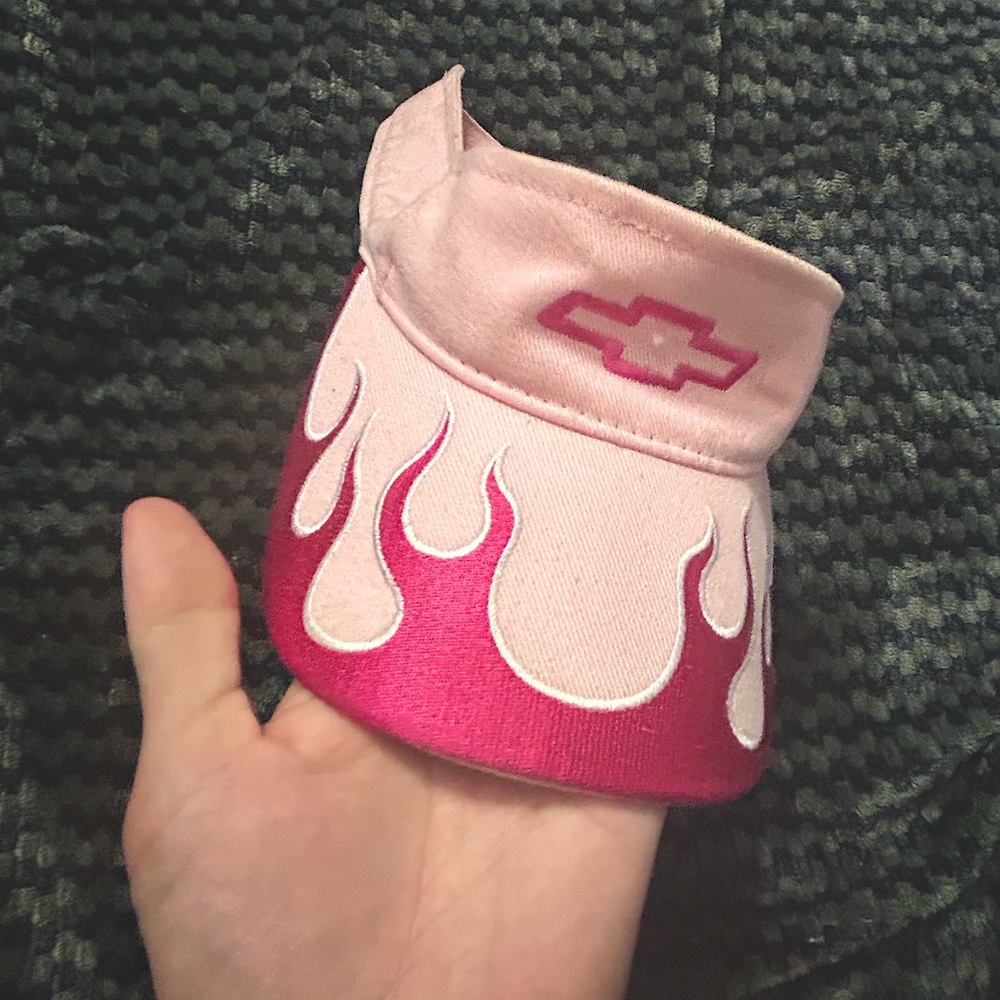 Chevrolet Pink Flames Hat